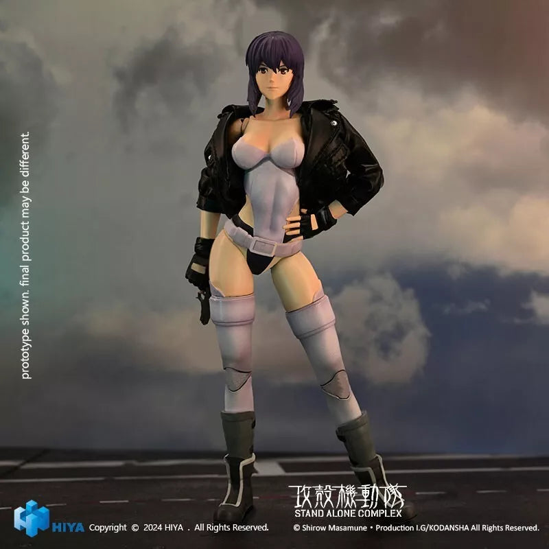 Ghost in the Shell Stand Alone Complex Motoko Kusanagi 1/12 Action Figure JAPAN
