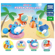 Pokemon Glittering Sunshine 4 Complete Set Figure Capsule Toy JAPAN OFFICIAL