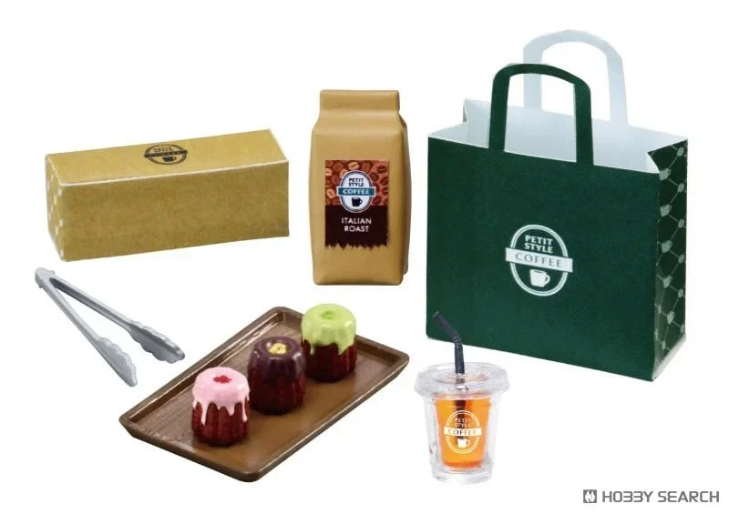 Re-Ment Petit Sample Series PETIT STYLE COFFEE Full 8 Set BOX Figure JAPAN