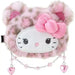 Sanrio Gal Bear Hello Kitty Face Shaped Hair Clip Pink JAPAN OFFICIAL