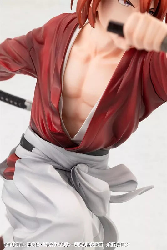 Kotobukiya ARTFX J Rurouni Kenshin Kenshin Himura 1/8 Figure JAPAN OFFICIAL