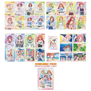 The Quintessential Quintuplets Clear Card Collection Gum 5 16Pack TCG Candy Toy