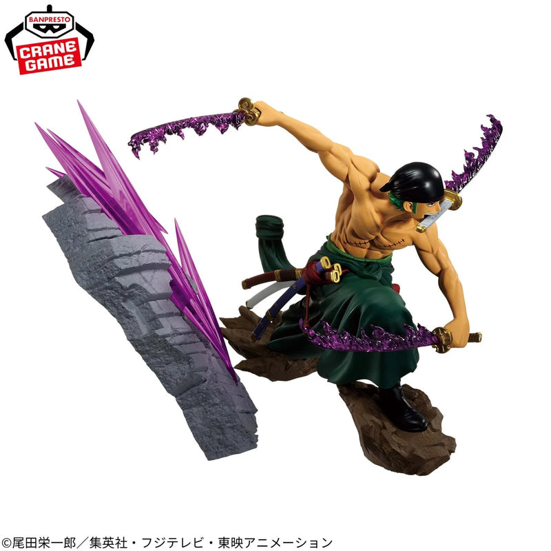 Banpresto THEORAMA SOUL One Piece Roronoa Zoro Figure JAPAN OFFICIAL