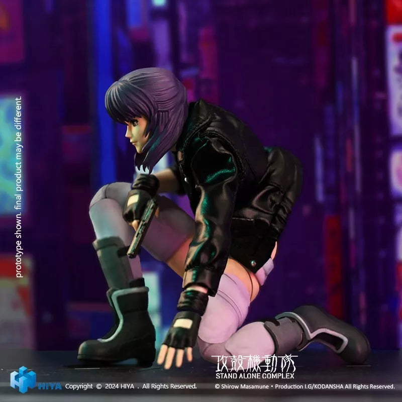 Ghost in the Shell Stand Alone Complex Motoko Kusanagi 1/12 Action Figure JAPAN