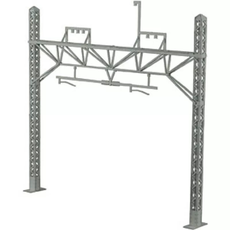 Paper Kit Overhead Line Pole Gray 1/80 JAPAN OFFICIAL