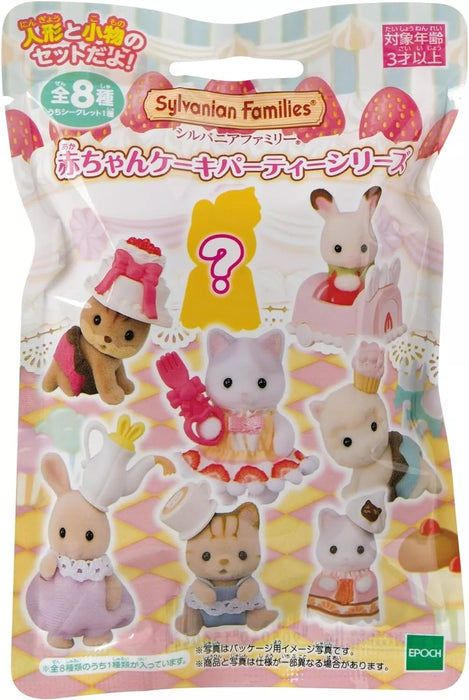 Epoch Sylvanian Families Collection Baby Cake Party Series Box Japan