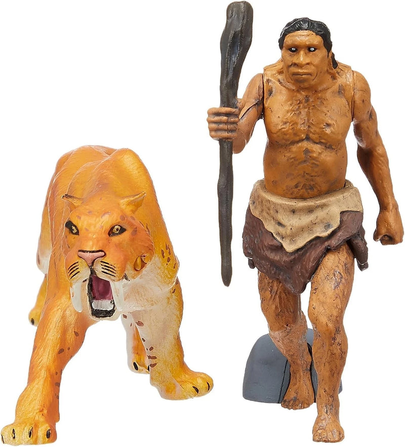 Takara Tomy ANIA Saber Tiger with Neanderthal AL-10 Action Figure JAPAN OFFICIAL