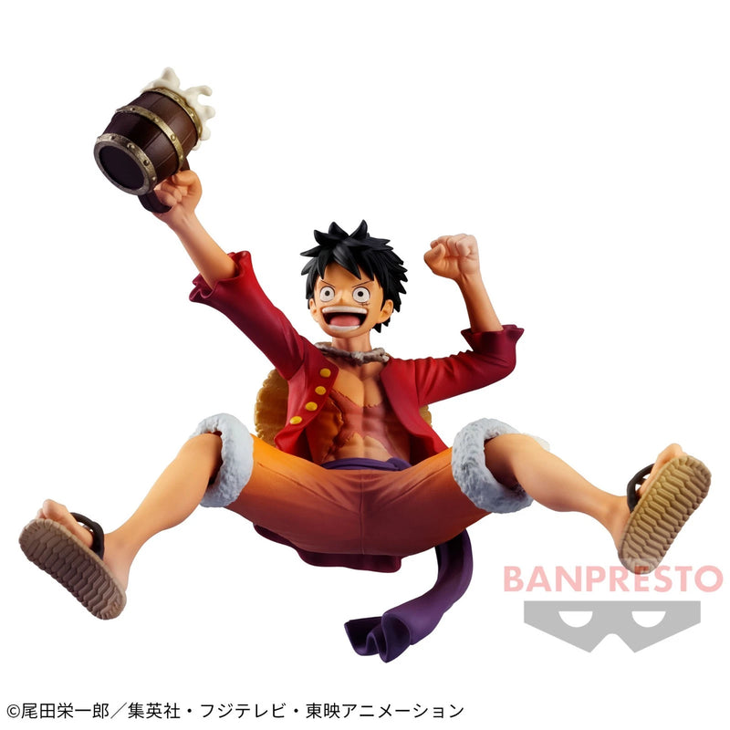 Banpresto One Piece Bastardos, vamos fazer um banquete! Macaco D. Luffy Figura JAPÃO