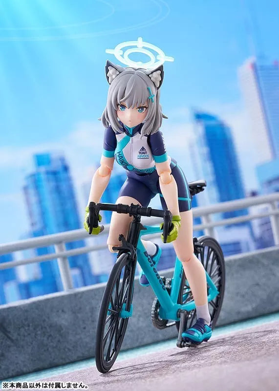 figma Blue Archive Sunaookami Shiroko Cycling DX Edition Action Figure JAPAN