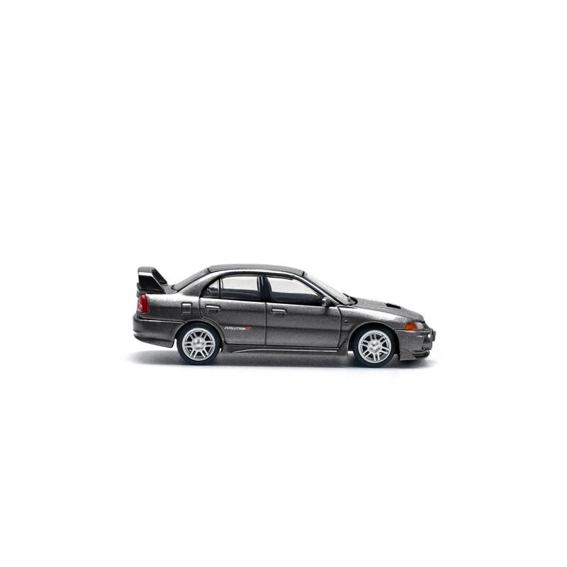 Mitsubishi Lancer Evolution IV Dark Gray 1/64 Miniature Car JAPAN OFFICIAL