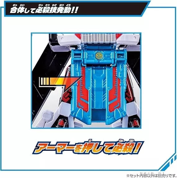 BANDAI Power Rangers Boonboomger DX Champion Carrier OFICIAL DE JAPÓN