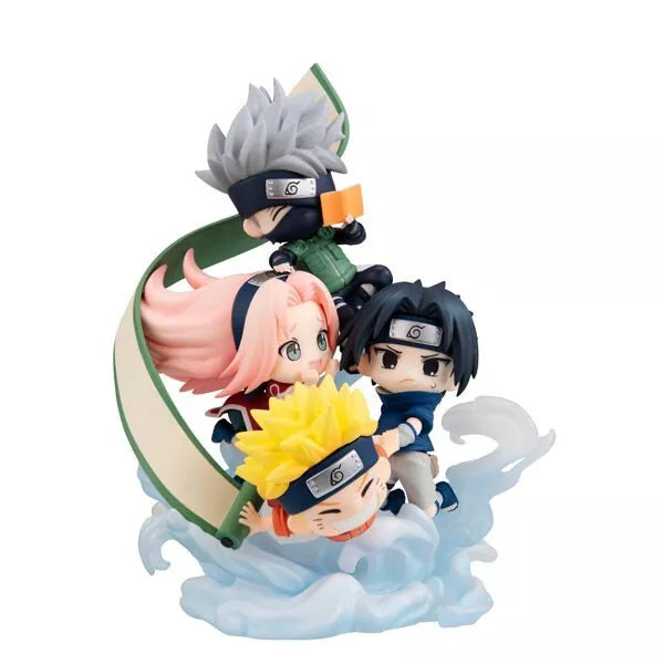 FIGUNIDADE NARUTO SHIPPUDEN EQUIPE SETE GRUPO! Figura Japão Oficial