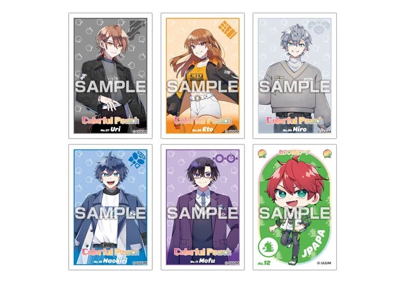 Colorful Peach Sticker Collection Gum 20Pack Box Candy Toy JAPAN OFFICIAL