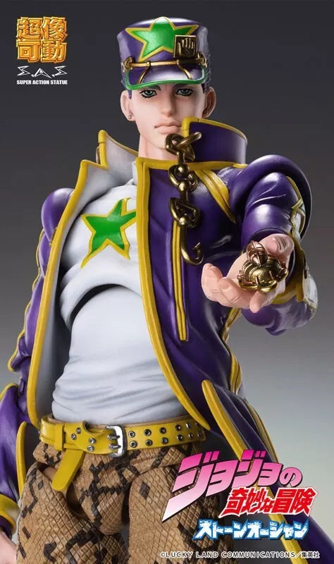 Super Action Statue JoJo's Bizarre Adventure Part 6 Jotaro Kujo Figure Japon