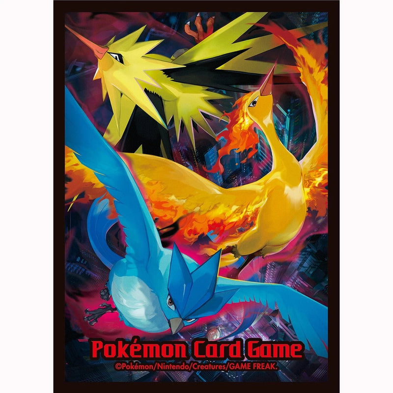 Pokemon Center Original Card Sleeves Moltres & Zapdos & Articuno JAPAN