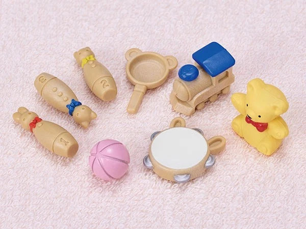 Epoch Sylvanian Families Calico Critters White Rabbit Panda Baby Toy Set DF-20