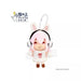 Plush Keychain On Your Finger Super Sonico Rabbit Ver. JAPAN OFFICIAL