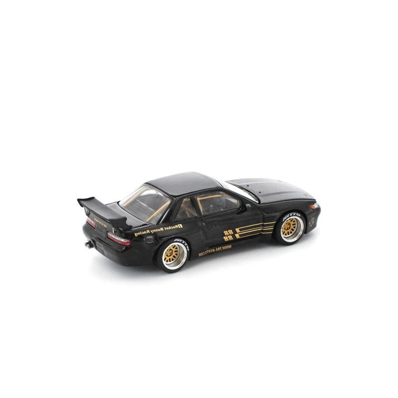 Pandem Silvia S13 Black 1/64 Miniature Car JAPAN OFFICIAL