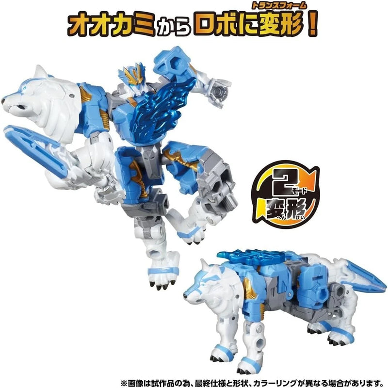 Takara Tomy Transformers Wild King Energy Beast Silvertail WKWB-01 Action Figure