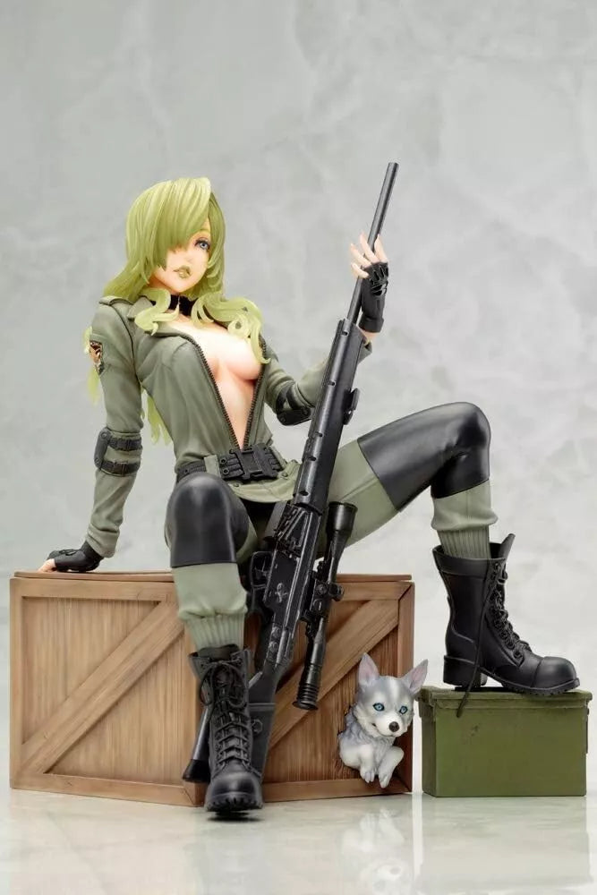Kotobukiya Metal Gear Solid Bishoujo Sniper Wolf 1/7 Figura JAPÃO OFICIAL