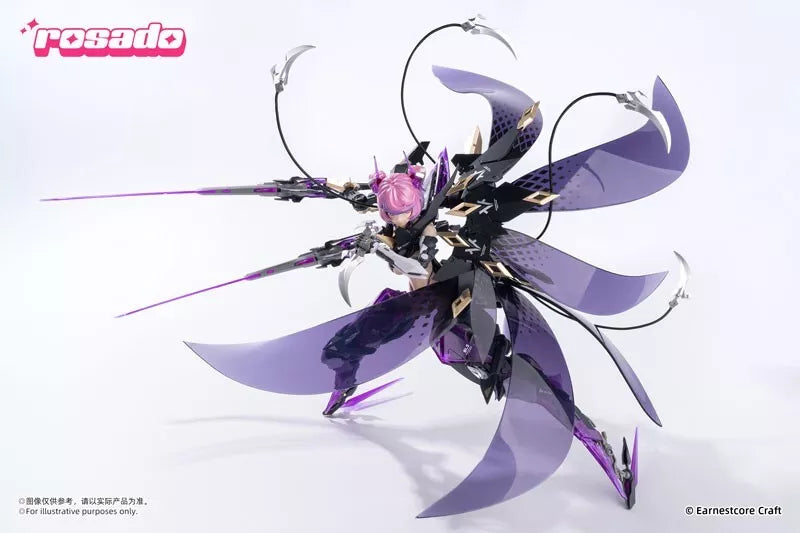 rosado Project RS-02 Seika Black Iris 1/10 Figura UFFICIALE GIAPPONE
