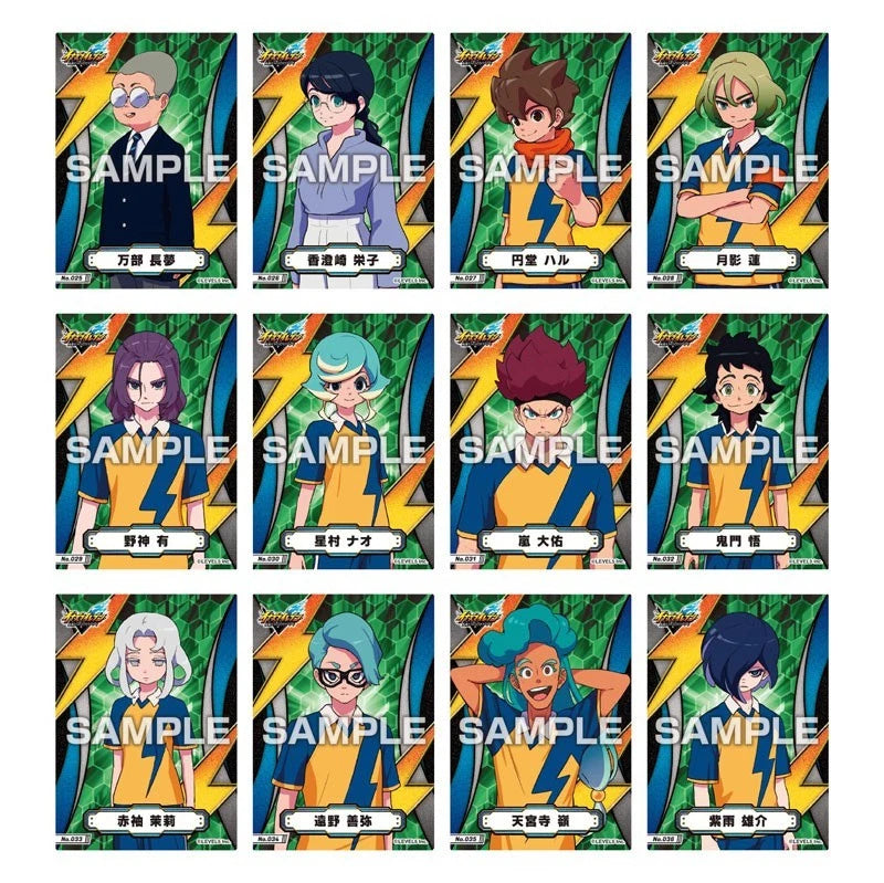 Inazuma Eleven Victory Road Clear Card Collection Gum 18Pack Box TCG Candy Toy