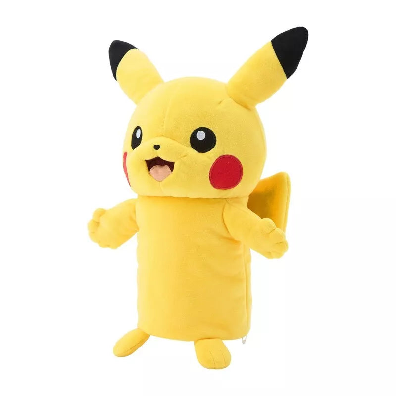 Pokemon Center Original Papemon Puppet Peluche Pikachu GIAPPONE UFFICIALE