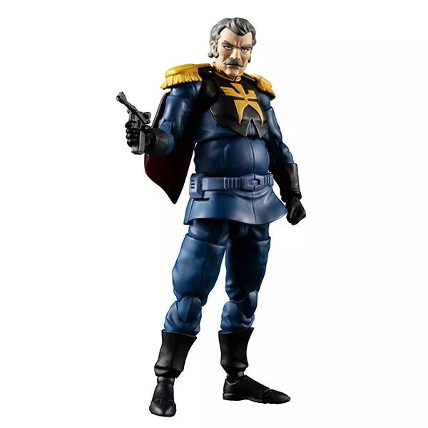 G.M.G. Colección 03 Gundam Zeon Army Ramba Ral Acción Figura Japón Oficial