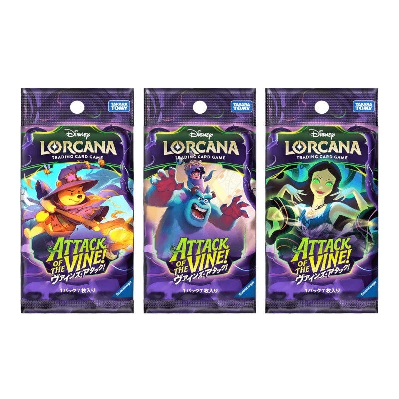 Disney Lorcana Attack of the Vine Japanese Ver. Booster Pack Box TCG JAPAN