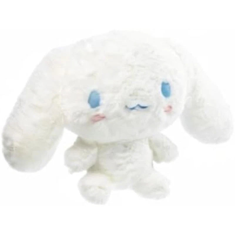 Nakajima Corporation Sanrio Fluffy Cinnamoroll M White Plush Doll JAPAN OFFICIAL