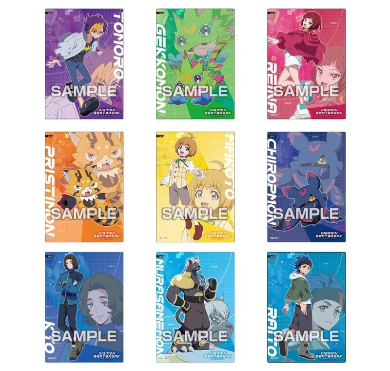 Digimon Beatbreak Clear Card Collection Gum 18Pack Box TCG Candy Toy JAPAN