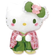 Nakajima Corporation Sanrio Hello Kitty Sakura Matcha Kimono S Size Plush JAPAN