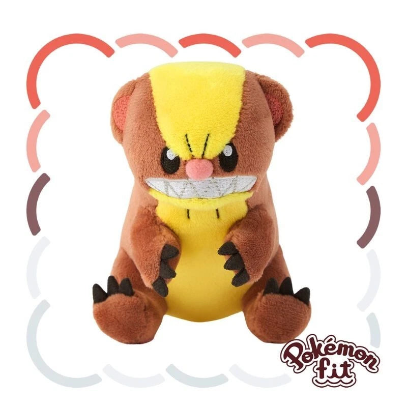 Pokemon Center Original Pokemon Fit 734 Yungoos Plush Doll JAPAN OFFICIAL