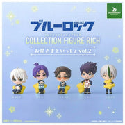 Blue Lock Collection Figure RICH  Vol. 2 Complete Set Capsule Toy JAPAN