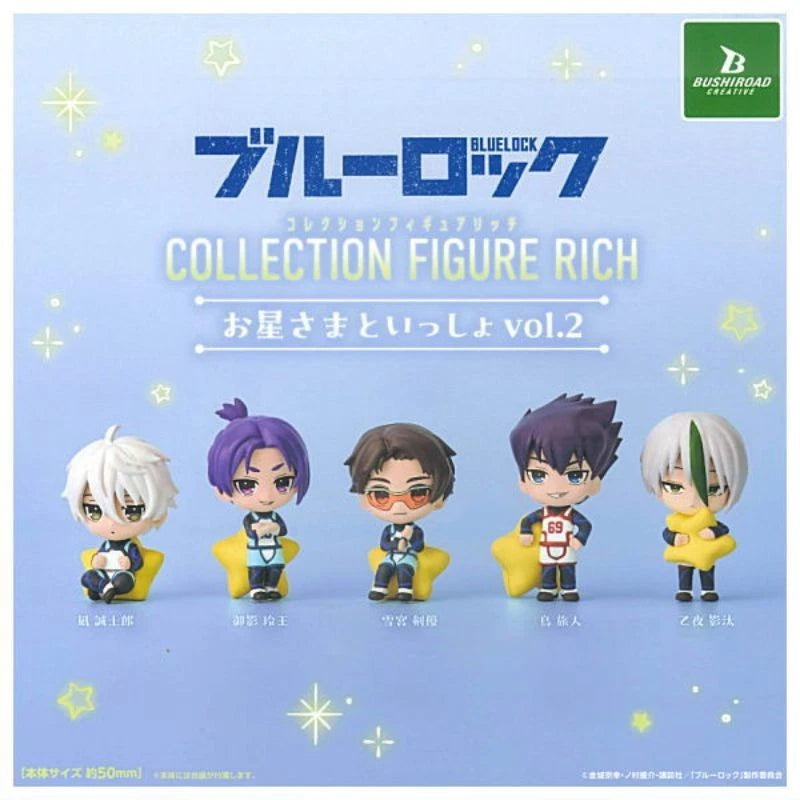 Blue Lock Collection Figure RICH  Vol. 2 Complete Set Capsule Toy JAPAN