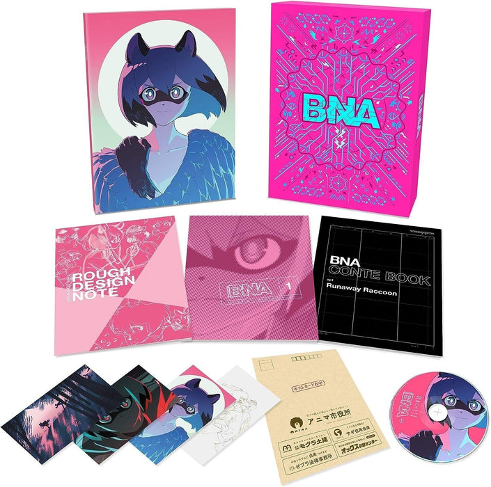BNA Vol.1 First Limited Edition Blu-ray Booklet JAPAN OFFICIAL