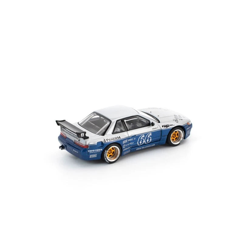 Pandem Silvia S13 Moontech Blue 1/64 Voiture miniature JAPON OFFICIEL