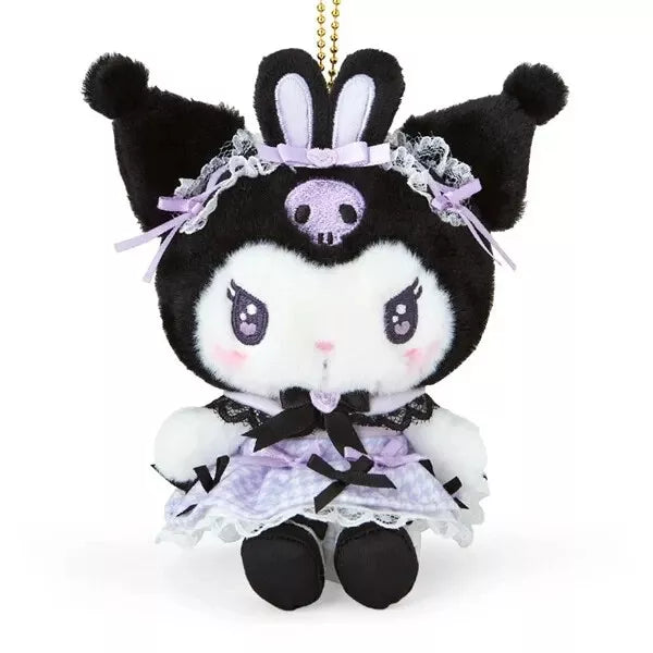 Sanrio Kuromi Mascot Holder Dream Ribbon Peluche JAPON OFFICIEL