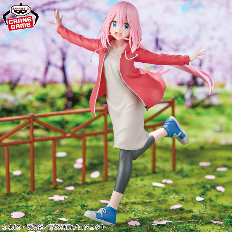 Banpresto Yuru Camp Saison 3 Nadeshiko Kagamihara Figure JAPON OFFICIEL
