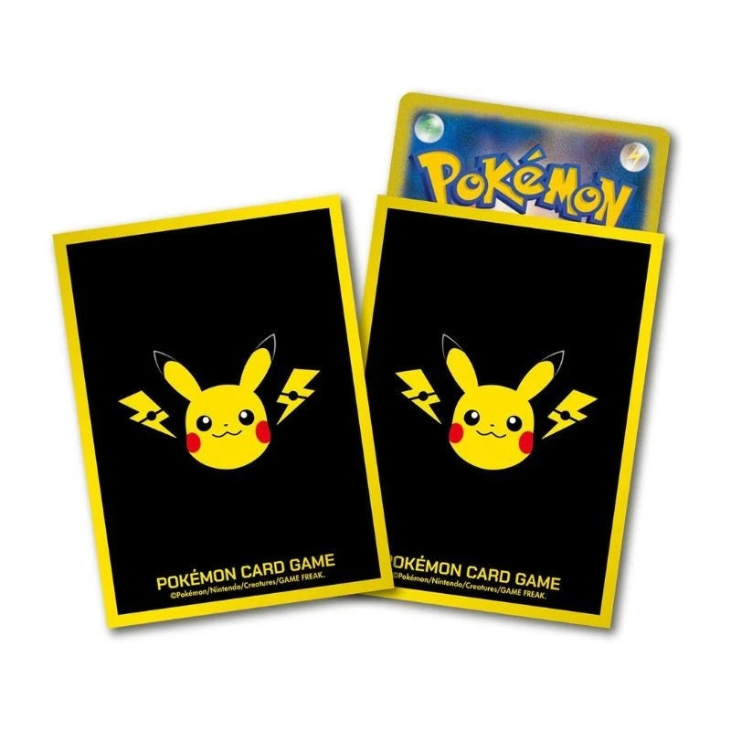 Pokemon Card Game TCG Deck Sleeves Pikachu and Thunder