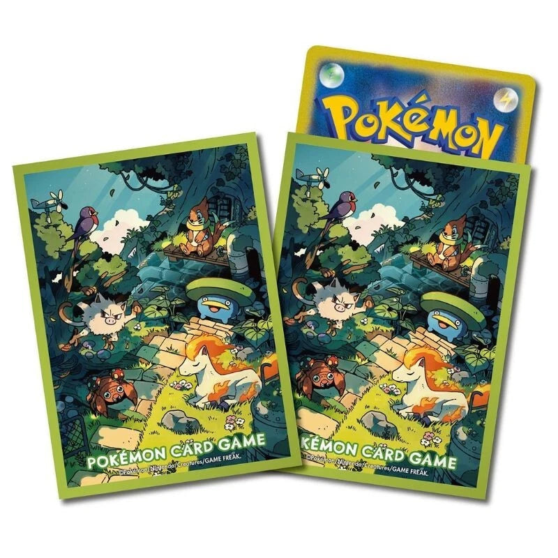 Pokemon Center Original Card Sleeves Connected World Secret Meeting JAPAN