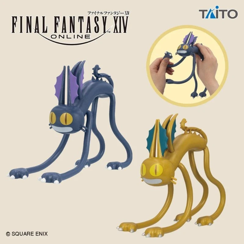 TAITO Final Fantasy XIV Squishy Figure Itadaki Cat Complete Set JAPAN OFFICIAL