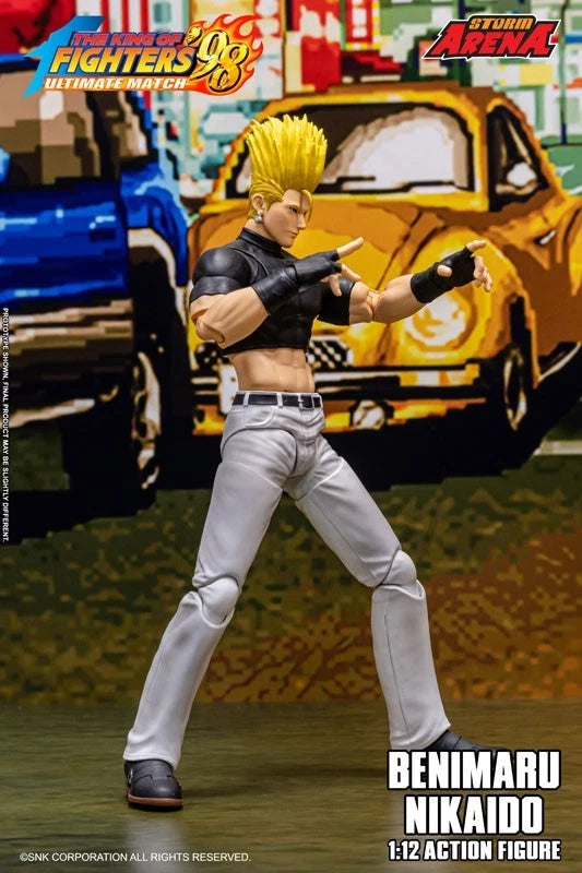 The King of Fighters '98 Ultimate Match Benimaru Nikaido Figura de acción JAPÓN