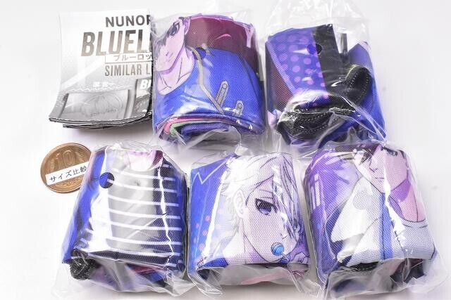 Nunopo Blue Rock Simile Look All 5 Tipo Set Capsule Toy Japan Officiale