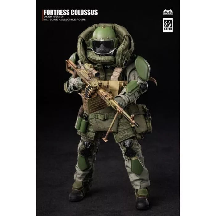 SALVO Series SA02 Fortress Colossus 1/12 Action Figure JAPAN SALVO Series SA02 Fortress Colossus 1/12 Action Figure JAPAN