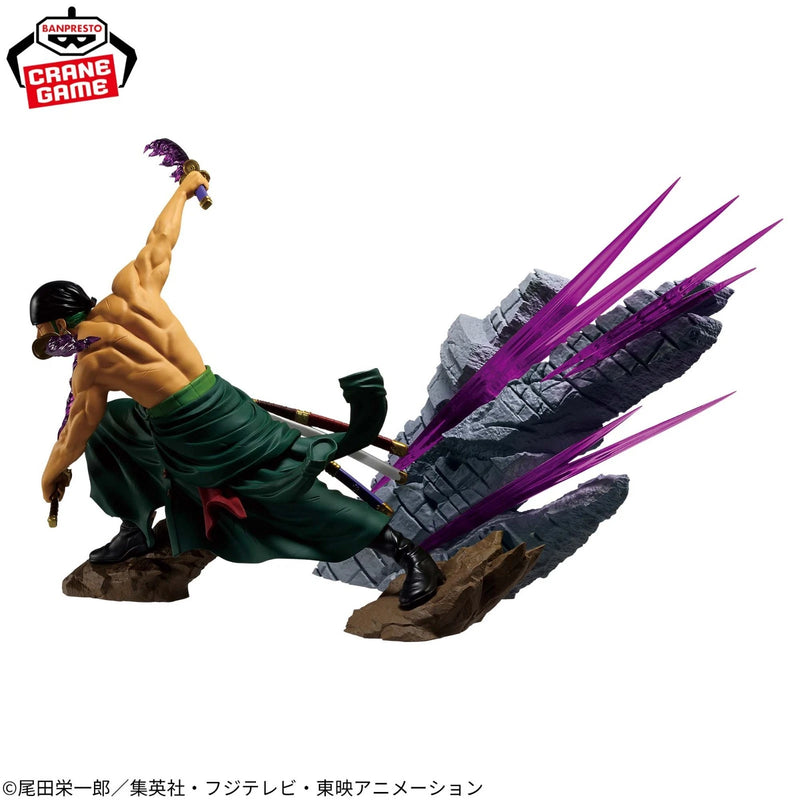 Banpresto THEORAMA SOUL One Piece Roronoa Zoro Figure JAPAN OFFICIAL