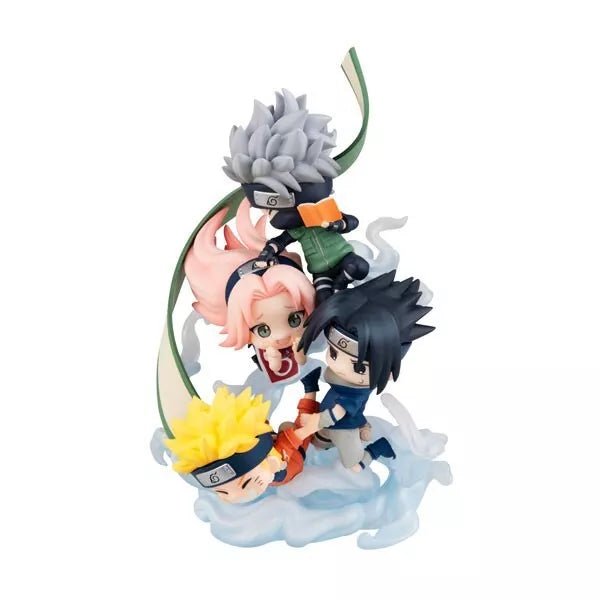 FIGUNIDADE NARUTO SHIPPUDEN EQUIPE SETE GRUPO! Figura Japão Oficial