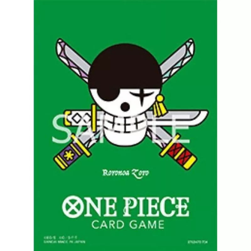 BANDAI ONE PIECE Card Game Limited Card Sleeve Premium Matte Vol.2 Roronoa Zoro
