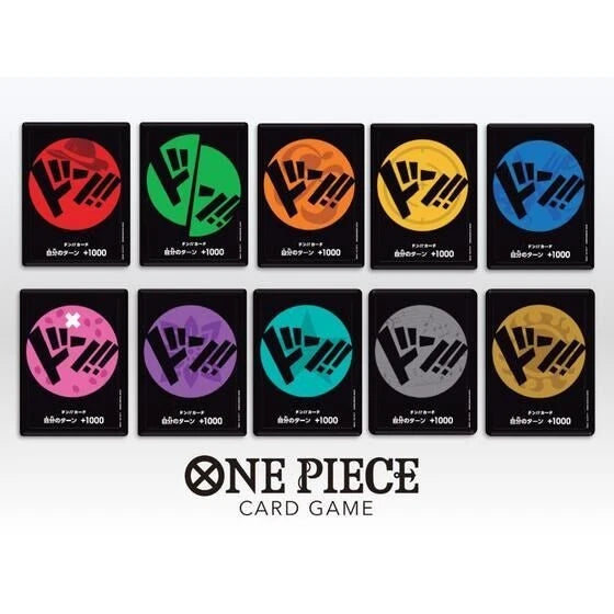BANDAI ONE PIECE Card Game Storage Box Don !! Card Set JAPAN OFFICIAL