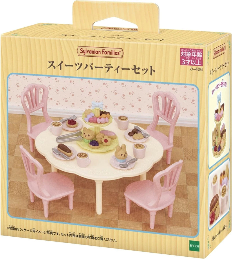 Epoch Sylvanian Families Calico Critters Sweets Party Set KA-426 JAPAN OFFICIAL